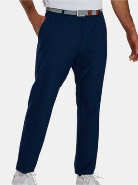 FootJoy Tempo Series Lightweight Golf Athletic Pant Navy 34/32 Quiet Luxury